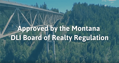 Montana Real Estate CE Video